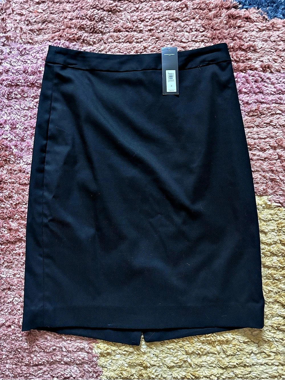 Banana Republic Classic Pencil Skirt Black Size 4